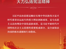 深入学习宣传习近平法治思想大力弘扬宪法精神