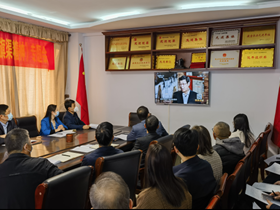 市发展改革委机关三支部组织开展学习习近平总书记视察延安、安阳重要讲话暨观看《红旗渠精神》专题活动