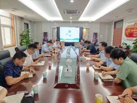 7月13日，南水北调及黄河故道水生态修复与治理洽谈座谈会。