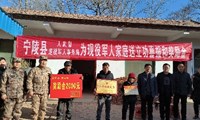 宁陵县：四人四个三等功 受奖喜报送到家