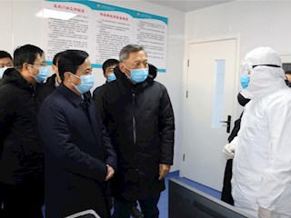 市领导调研宁陵县疫情防控工作