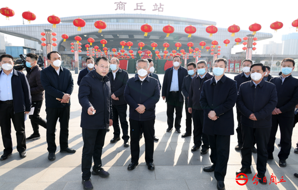 市委书记李国胜实地调研中心城区城市建设项目