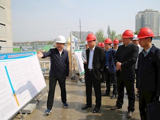 李启峰调研督导检查建筑工地安全扬尘等工作
