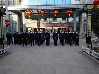 365网络股份有限公司总部_beat365网址官网网站_bat365验证住房和城乡建设局“迎新春　升国旗”仪式